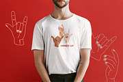 Hand gestures, an Outline Icon by Chaka_32 (Thumbnail 3 of 5)