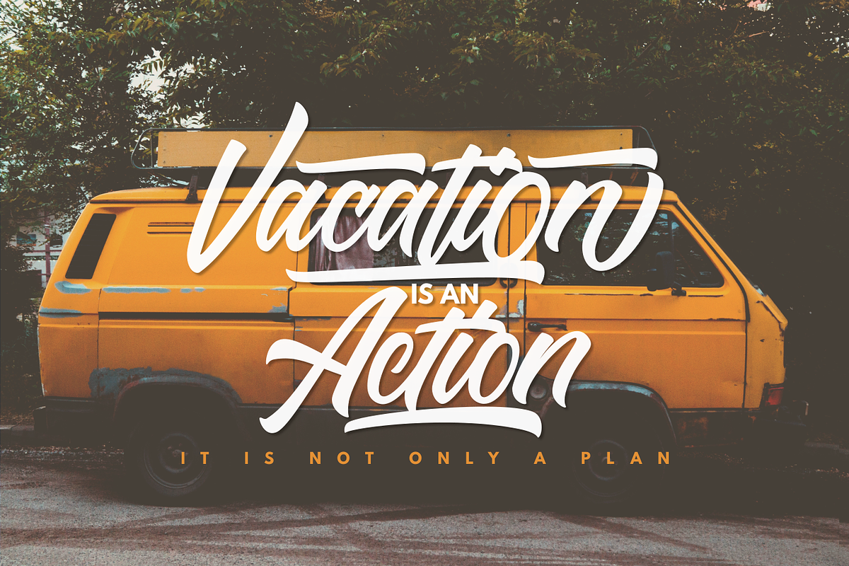 Riverside - Script Font preview 6
