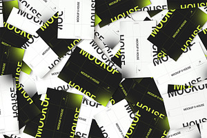 Business card - stacked, a Business Card Template by MockupHouse