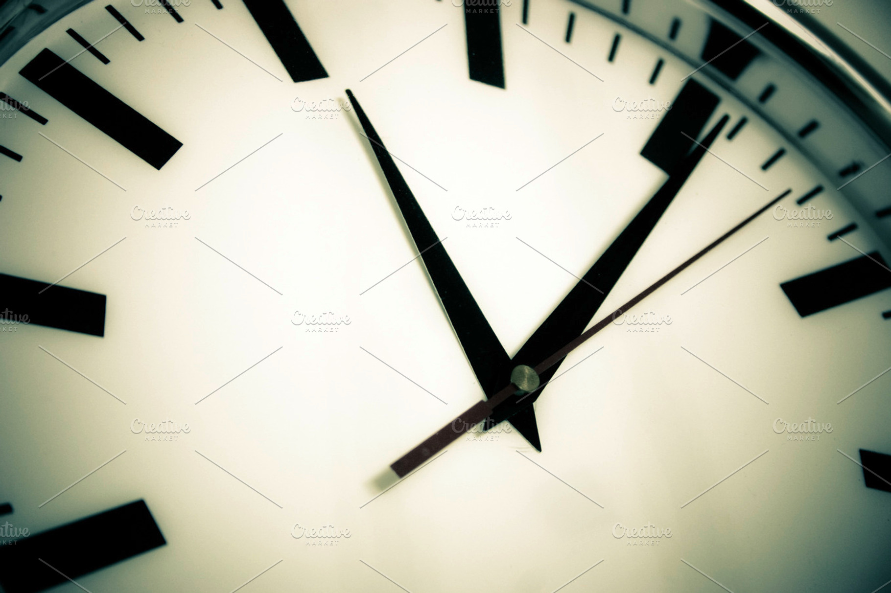 Clock stock photo