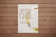 50 poster mockup bundle glued paper, an Advertising Mockup by FoundImages (Thumbnail 21 of 55)