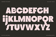 SLTF Tight Flight - Bold Funky Font, a Sans Serif Font by SilverStag Type Foundry (Thumbnail 18 of 19)