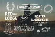 REDLODGE FONT DUO + Extra, a Handwritten Font by Davide Bassu (Thumbnail 8 of 14)