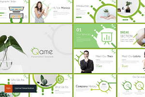 Qame - Powerpoint Template