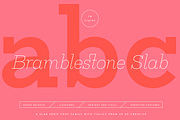 Bramblestone Slab Serif Font Family, a Slab Serif Font by Up Up Creative (Thumbnail 1 of 15)