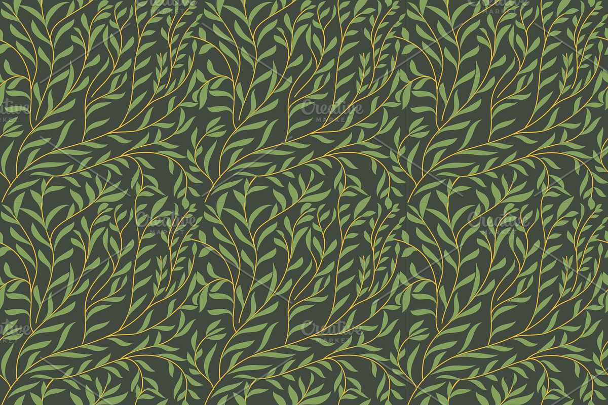 BLOOMING MEADOW Seamless Pattern, a Pattern Graphic by Madebyia (Photo 6 of 9)