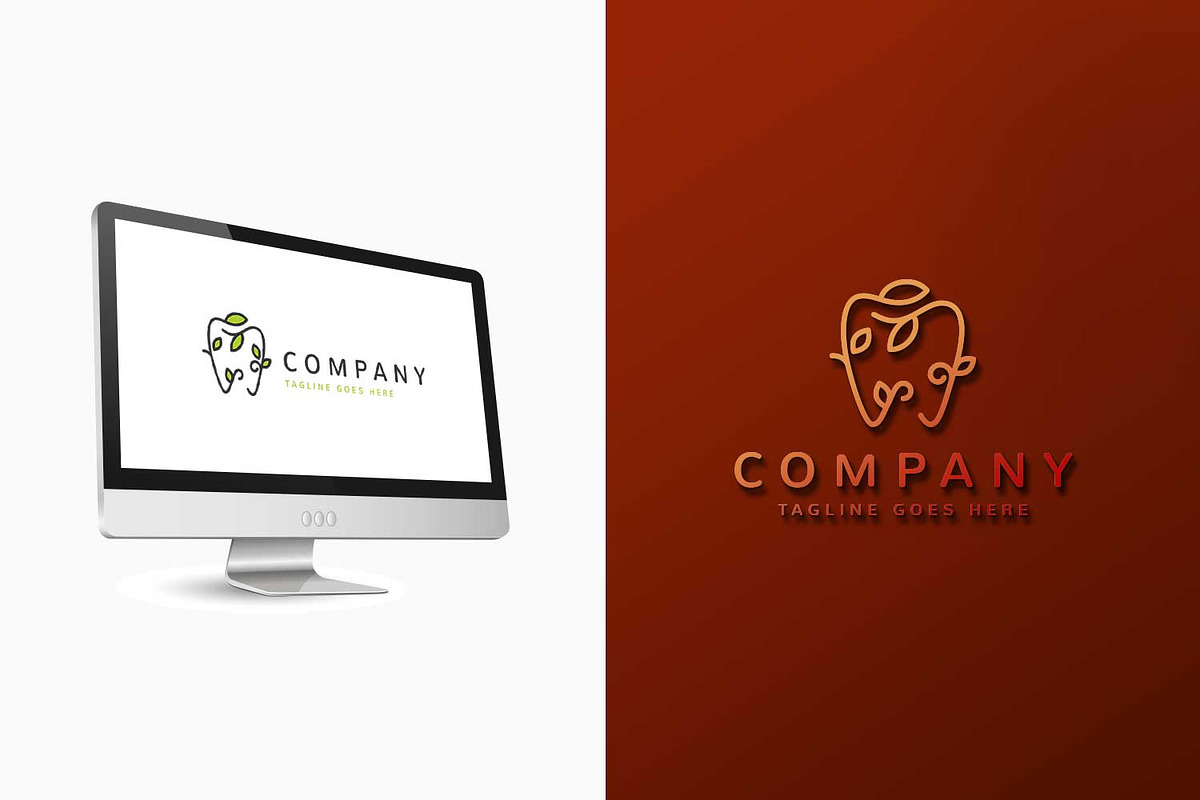 Eco Dentist Logo, a Branding & Logo Template by C_Monica (Photo 3 of 3)