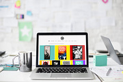 laptop Mockup, a Presentation Template by Evan Schlomann (Thumbnail 2 of 2)
