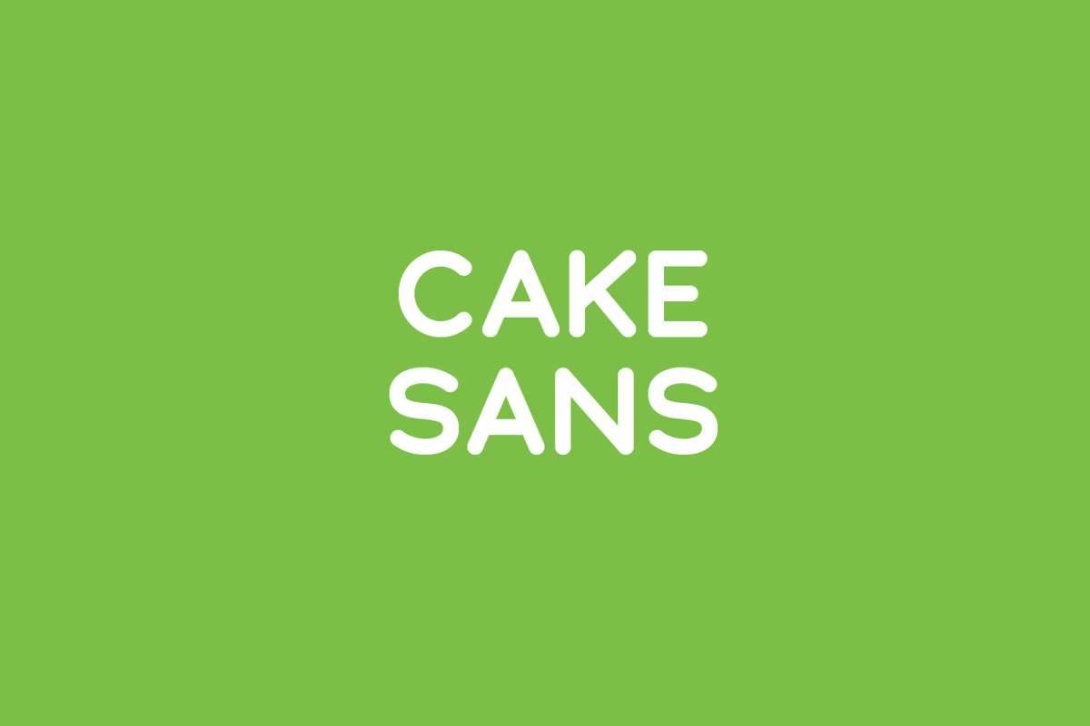 Cake Sans - Regular
