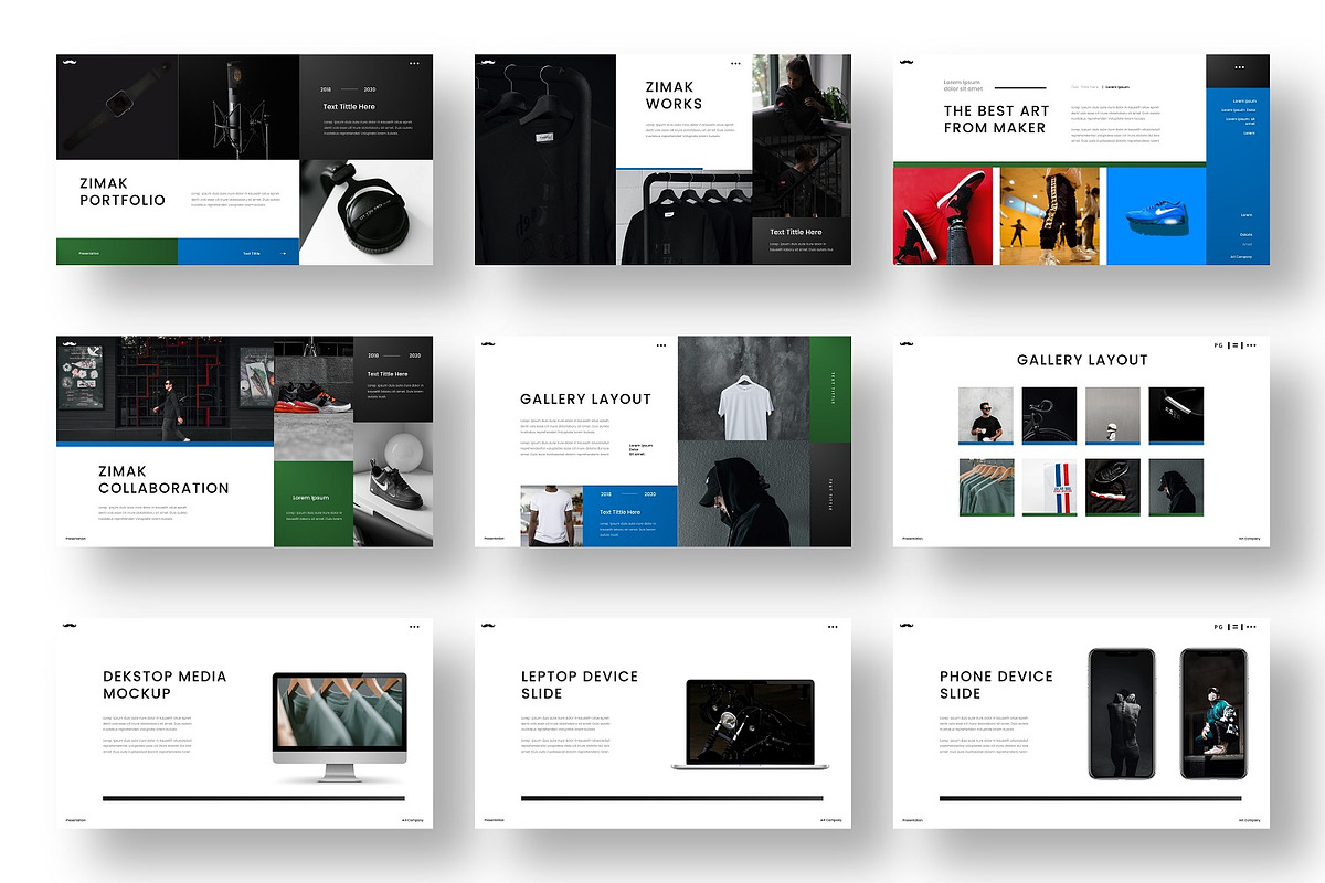 Zimak – Business PowerPoint Template, a Presentation Template by Dens Creative Studio (Photo 4 of 6)