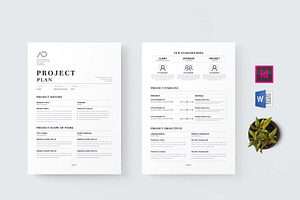 Project Plan | MS Word & Indesign