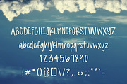 CLOUDY SKIES, a Sans Serif Font by DaniKwok (Thumbnail 6 of 6)