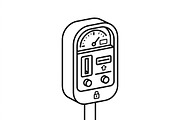 39 Car Essentials Icon Set, an Outline Icon by adenpinkstore (Thumbnail 6 of 17)