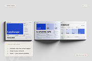 A4 Landscape Magazine Mockup, a Books & Magazine Mockup by Toasin Studio (Thumbnail 4 of 7)