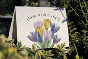 Spring Garden Flowers Watercolor, an Illustration by Catch the Dream Art (Thumbnail 4 of 8)