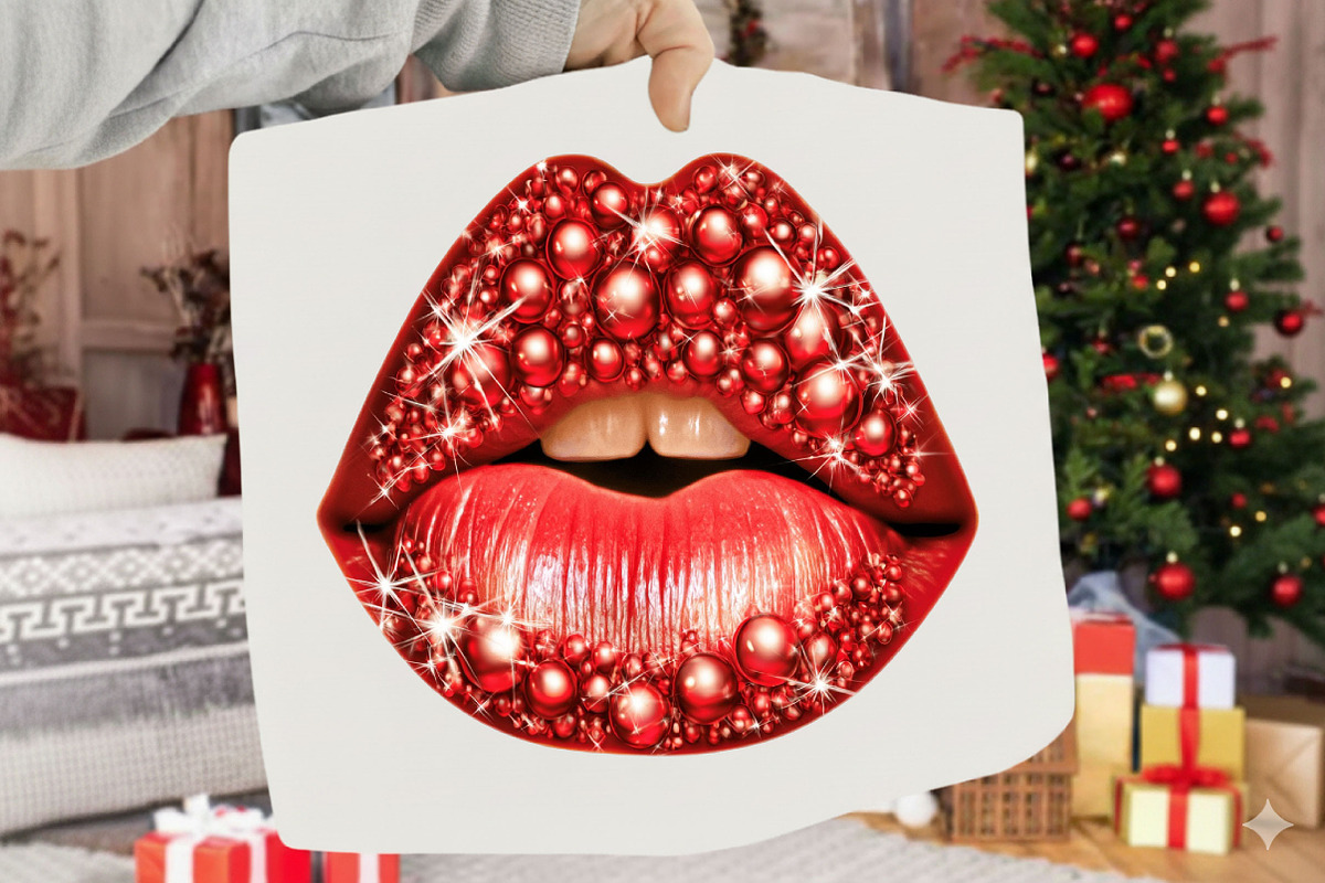 Valentine Lips Clipart PNG, a Seasonal Illustration by SVGArt (Photo 5 of 5)