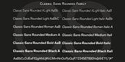Classic Sans Rounded, a Sans Serif Font by Wiescher-Design (Thumbnail 3 of 4)