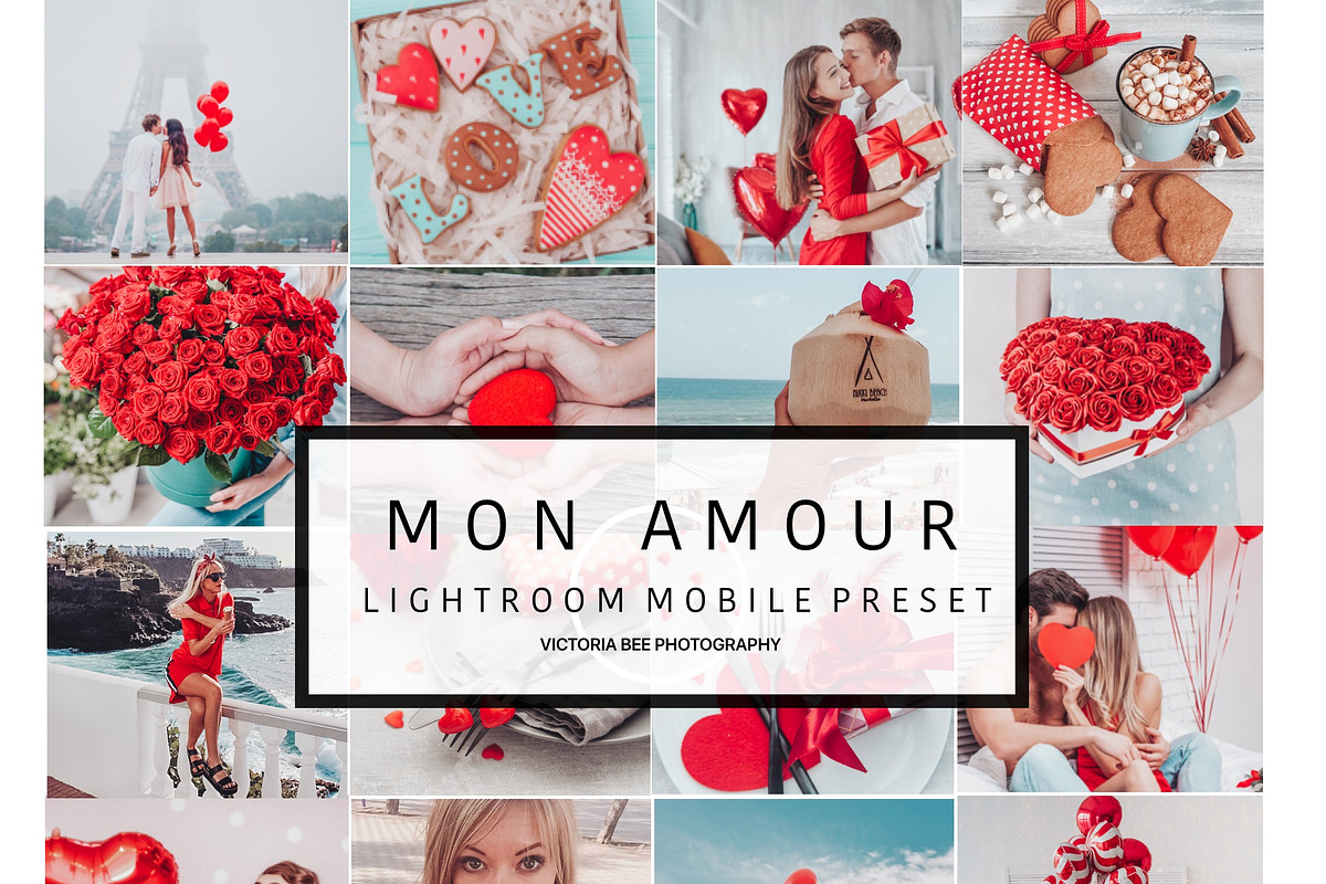 Mobile Lightroom Preset MON AMOUR