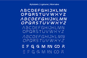 Genniro | Futuristic Sans Font, a Sans Serif Font by WhymoreArt (Thumbnail 9 of 10)