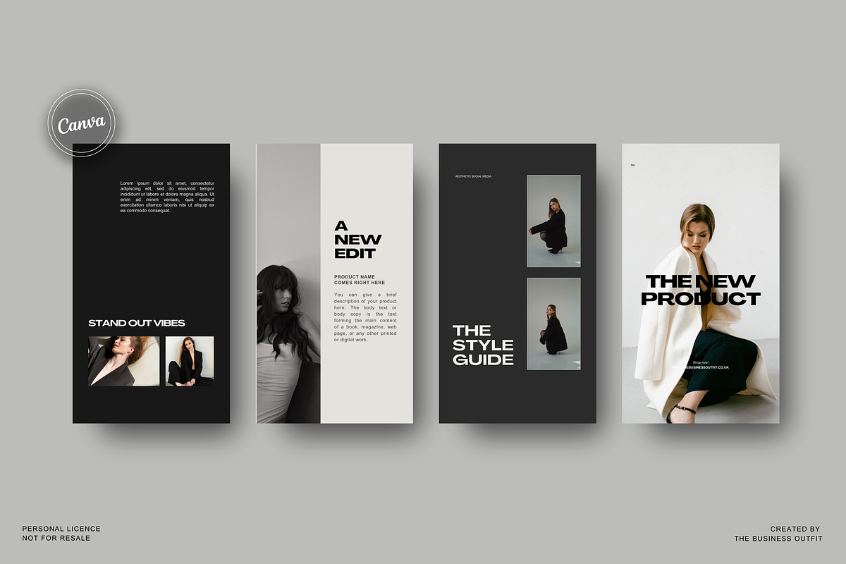 CANVA: Bold Vol2 Instagram Stories, a Social Media Template by thebusinessoutfit (Photo 7 of 9)