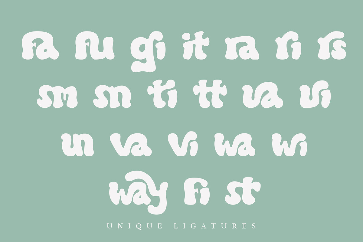 Folkway - Decorative Retro Font, a Serif Font by AQR Studio (Photo 3 of 8)