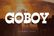 Go Boy – Cowboy Fonts, a Slab Serif Font by Konstantine Studio (Thumbnail 1 of 5)