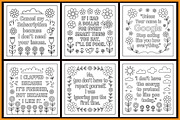 Saay Quotes Coloring Book, an Object Graphic by protabsorkar11 (Thumbnail 2 of 4)