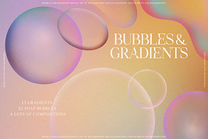 Bubbles & Colorful Gradients