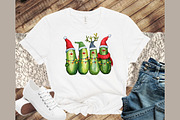 Funny Christmas Pickles PNG, an Illustration by Sublimation Artist (Thumbnail 6 of 9)