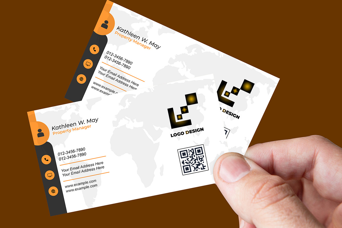 Multipurpose Calling Card PSD preview 4
