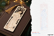 Wooden Jesus Bookmarks SVG Bundle, a Decorative Illustration by svgocean (Thumbnail 7 of 13)
