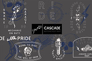 Cascade Motorcycle font, a Serif Font by Angin Studio (Thumbnail 3 of 12)