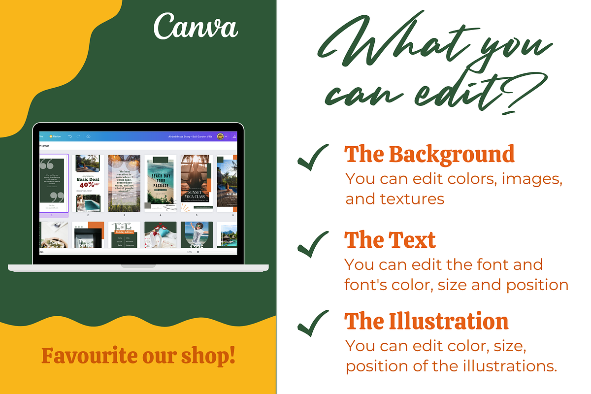 Villa Airbnb Insta Story Templates, a Social Media Template by Kindelight (Photo 3 of 5)
