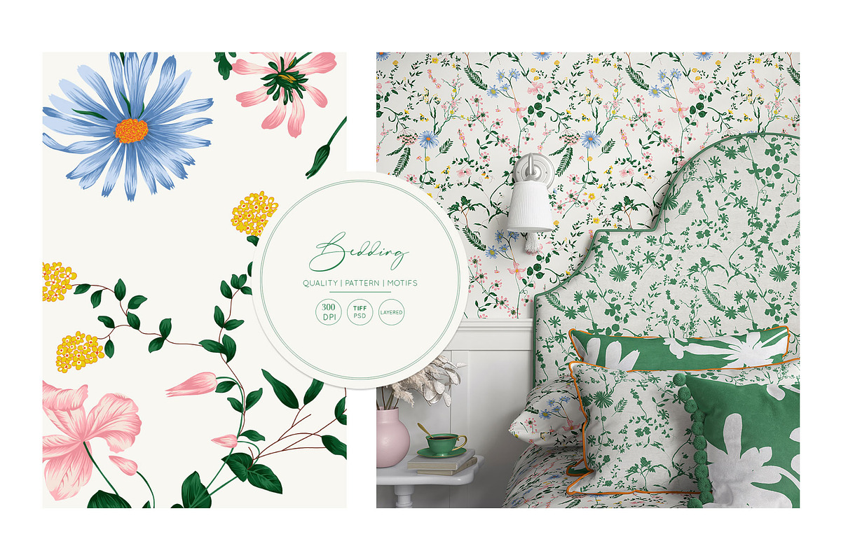 Fleurs Exquises, Hand made Prints!, a Pattern Graphic by TSTUDIO (Photo 18 of 18)