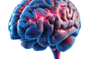 Human Brain Anatomy Neurological Act, a Health & Medical Photo by Pixeness Studio