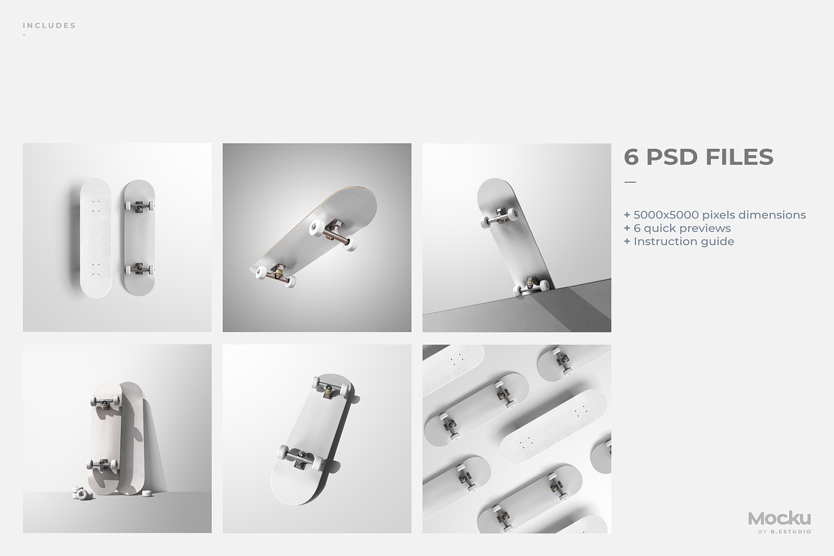 Skate mockup, a Product Mockup by Mocku (Photo 12 of 15)