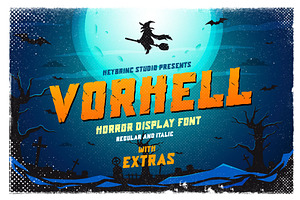 Vorhell Horror Font