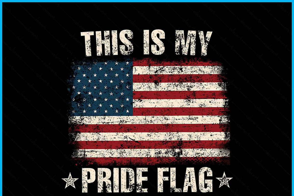 USA Flag American 4th of July, an Object Graphic by Creativeusart (Photo 2 of 4)