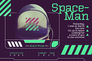 Magistech - Futuristic Font, a Slab Serif Font by Mokatype Studio (Thumbnail 2 of 10)