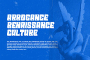 Heavy Plavon Font, a Sans Serif Font by Rasiorise Studio (Thumbnail 9 of 12)