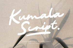 Kumala Handwritten Script