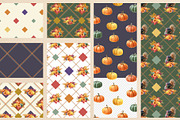 Thanksgiving Watercolor Clipart, a Seasonal Illustration by AnitaPol (Thumbnail 12 of 17)