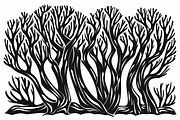 Tree Pattern Laser Cut Vector Set, an Illustration by BIPLOB EXPERT (Thumbnail 4 of 9)