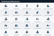 Fatherhood & Baby Care Icons, a Solid Icon by Symbolic Language (Thumbnail 4 of 6)