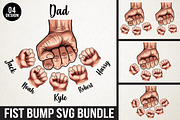 Father's Day Fist Bump SVG Bundle, an Illustration by RobertsArt (Thumbnail 1 of 5)
