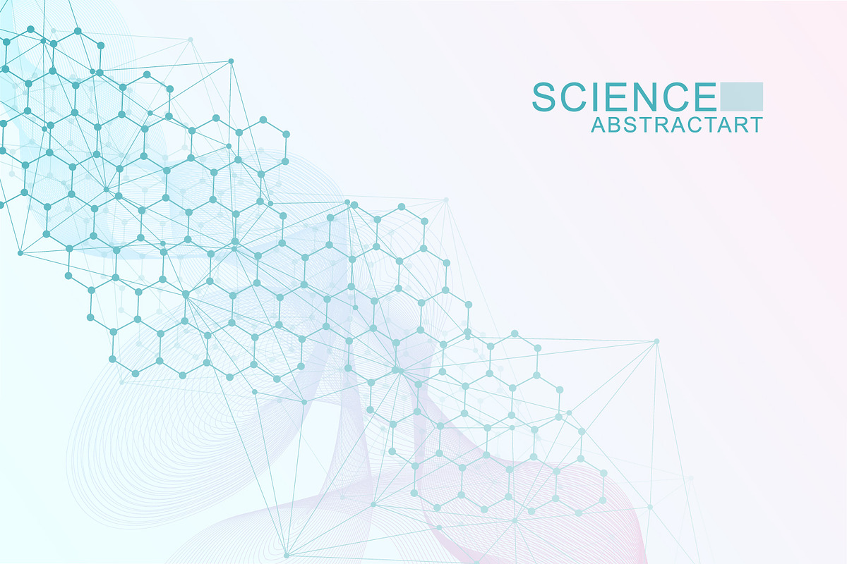 Structure molecule and communication, a Background Graphic by pro500