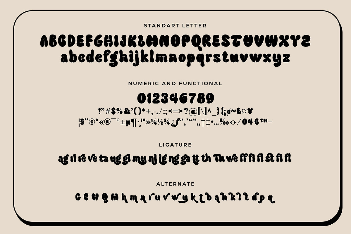 Funy Beach Retro Serif Font, a Serif Font by RantautypeStudio (Photo 13 of 14)