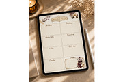 Aesthetic Planner Templates, a Stationery Template by Victoria Obscure (Thumbnail 2 of 3)