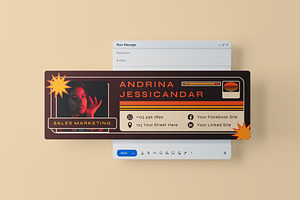 Email Signature, an Email Template by Artnivora.Std