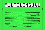 Mono Blaze, a Sans Serif Font by graphicook (Thumbnail 4 of 10)